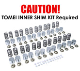 1998-2002 Toyota Supra Tomei Inner Shim Kit for Non-VVTI and VVTi 2jzgte MK4